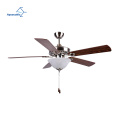 Aquacubic Bathroom 52" LED Light Hugger/Low Profile Ceiling Fan with Pull Chain Control